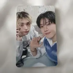 スキズ ファンミ3/29入場特典 ユニットトレカ ヒョンジン　チャンビン