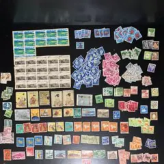 使用済み古切手、一部見本を含む