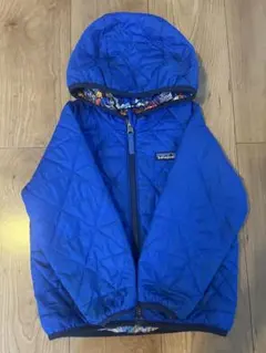 patagonia キッズ ダウンコート 青3Ｔ(100cm)