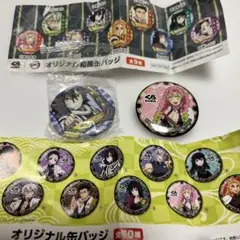 鬼滅の刃 伊黒小芭内 甘露寺蜜璃 くら寿司 缶バッジ