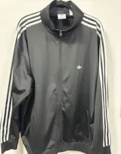 adidas ブラック ジャージ 3本ライン