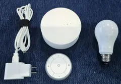IKEA TRADFRI ゲートウェイE1526＋専用リモコンキット、LED電球