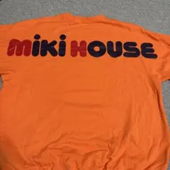 ミキハウス大人50周年ロゴトレーナー