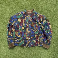 952 80s-90s Crest Print Cropped Jacketのサムネイル