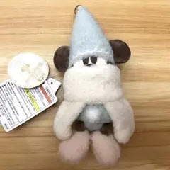 【新品未使用品】リルリンリン　水色　ぬいぐるみバッジ
