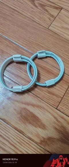 ライトブルー Lightningケーブル 2本セットUSB-C