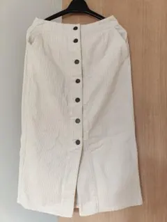 GU コーデュロイ タイトスカート 匿名配送