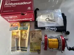 ABU Ambassadeur 6500 RED II サイモンシモムラ Abu Ambassadeur 6500 REDⅡ サイモン下村モデル 美品‼️ 新品