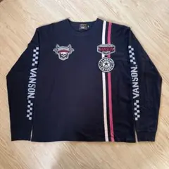Vanson ブラック 長袖シャツ ロンT XLのサムネイル