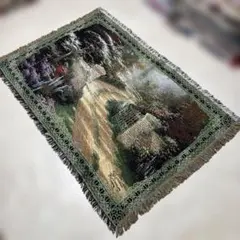 絵画風 マルチカバー ソファカバー ラグ トーマスキンケイド 110x166