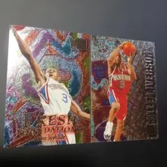 NBAカード Allen Iverson ルーキーカード2枚セット