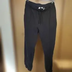H&M ブラック ジョガーパンツ XXS