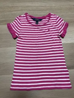 【美品】Polo Ralph Lauren フリル袖Tシャツ サイズ6/120