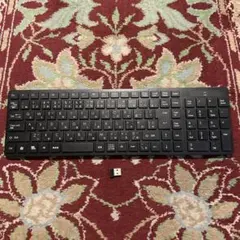 【動作確認済】SANWA SUPPLY ワイヤレスキーボード USBレシーバー付