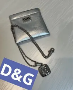 【D&G JEWELS】ドルチェ&ガッバーナ D&Gロゴ ネックレス シルバー