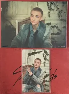 Stray Kids ヒョンジン Hollow 封入 トレカ ブロマイド セット