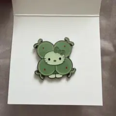 【新品】大阪万博2025 藻キティ ピンバッジ　シアワセモ　日本館 バッジ