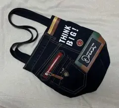 No.293 デニムリメイク　バッグ　大　肩掛け　トートバッグ