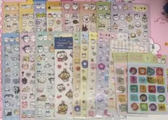 ちいかわ　シール　まとめ売り　クリアシール　デコレーションシール　タイルシール