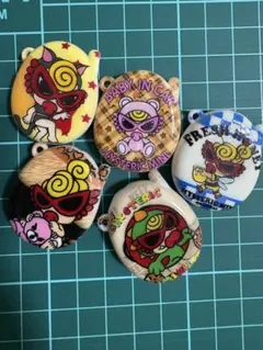 ヒスミニキーホルダー 5点セット②のサムネイル