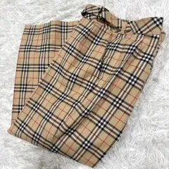 極美品 バーバリーゴルフ ノバチェック ゴルフウェア スラックス 大きいサイズ 極美品 バーバリーゴルフ ノバチェック パンツ スラックス