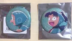 忍たま みんなで歩むの段 グリッター缶バッジ 猪名寺乱太郎 摂津のきり丸