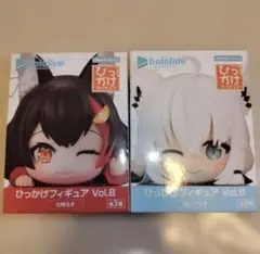 ホロライブ ひっかけフィギュア 大神ミオ 白上フブキ