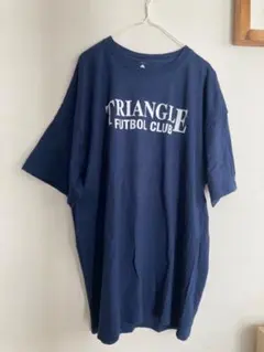US古着 adidas TRIANGLE ネイビー Tシャツ L