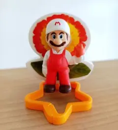 ファイアフラワー マリオ フィギュア　ハッピーセット　ファイアマリオ