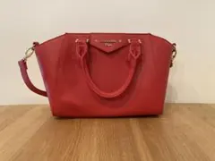サマンサベガ 2way ショルダーバッグ ハンドバッグ　レッド 赤