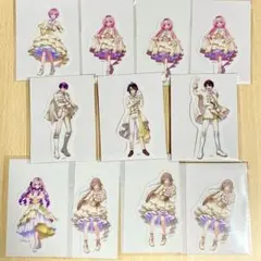 ステッカー 剣持刀也 夕陽リリ 周央サンゴ 夢追翔 フレン 壱百満天原サロメ