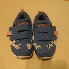 ASICS 花柄 スニーカー　16.5センチ