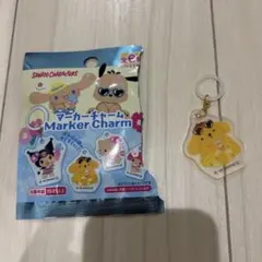 マーカーチャーム 폼폼푸린 산리오 Sanrio キーホルダー ダイソー