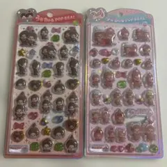 正規品 うるちゅるポップシール モンチッチ