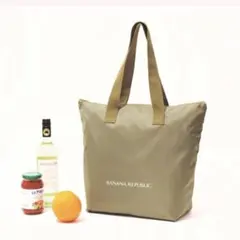 新品 BANANA REPUBLIC 撥水加工 大容量バッグ 保冷バッグ
