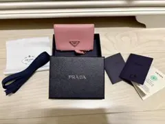 8万4700円美品！プラダPRADA購入時付属品完備⭐︎カードケース　コインケース