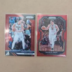 NIKOLA JOKIC PRIZM RED WAVE 2枚セット