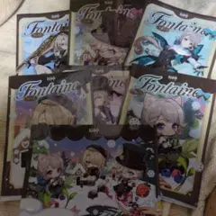 ローソン限定　原神　オリジナルクリアファイル　全7種　コンプリートセット