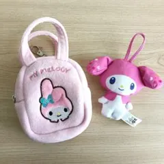 サンリオ ぬいぐるみ ミニコロバッグフェイス マイメロディ おまけ付き