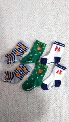 Hot Biscuits キッズ靴下セット 11-13cm