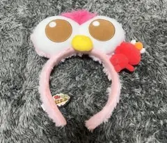 モッピー　エルモ付きピンクカチューシャ　USJ ユニバ