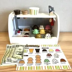 【最終値下げ】アイスクリーム屋さんごっこ遊びセット