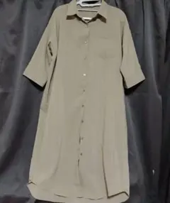 INGNI　七分袖シャツワンピース