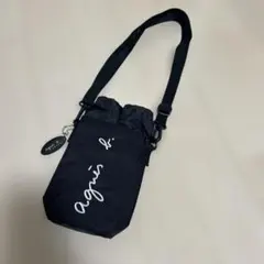 Agnès b. ロゴ入り　ペットボトルケース