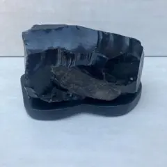 天然石 オブシディアン 五芒星 プレート 水晶ポイント⭐️3010 - メルカリ