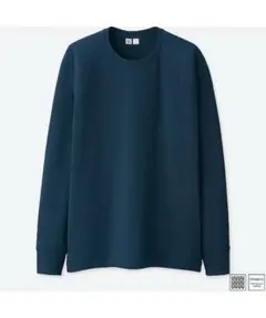 【新品未使用タグ付き】UNIQLO ウルトラストレッチドライクルーネック長袖T