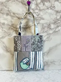 ミナペルホネン　ミニトートバッグ　サブバッグ　ハンドメイド