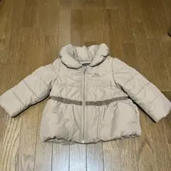 BeBe ベージュ ダウンコート 90