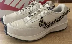 NIKE スニーカー 23.5 waffle debut レオパード