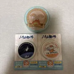 ジブリパーク　 ハウルの動く城 カルシファー キャンディ缶 缶バッジ